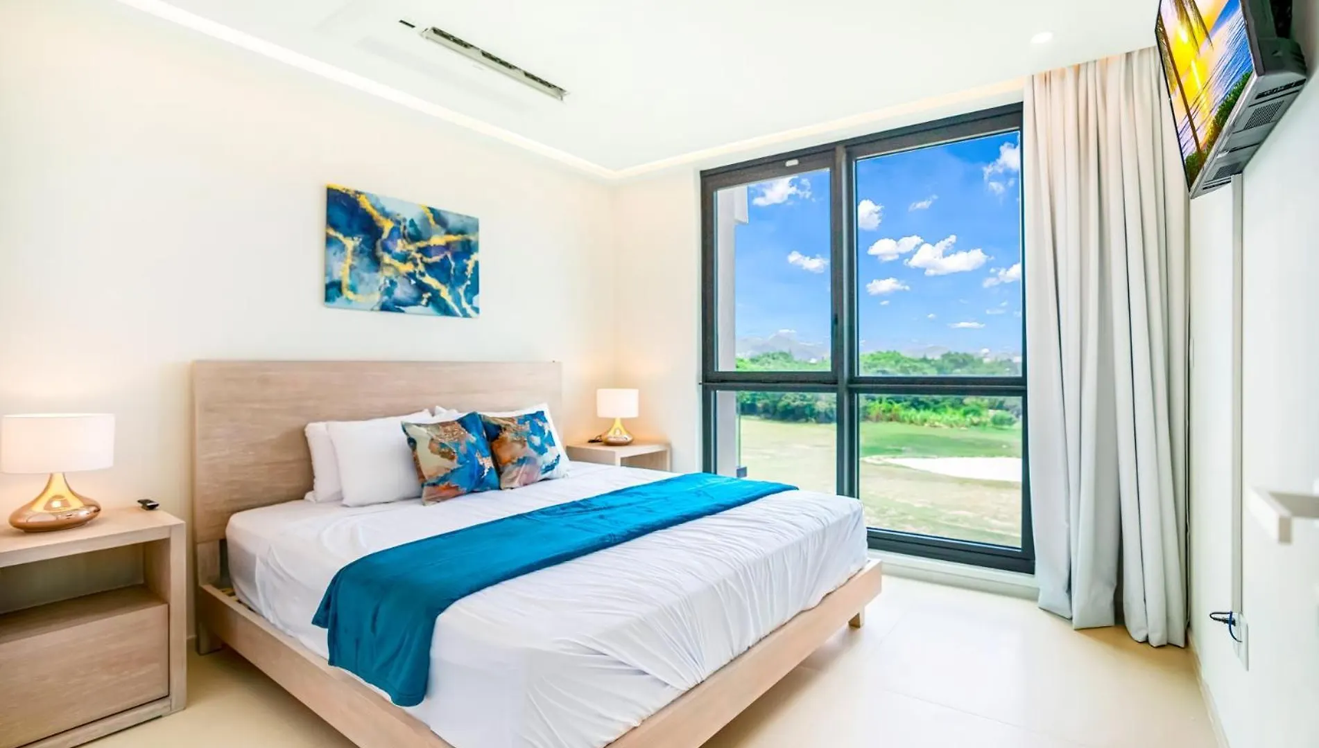 Daire Luxury Oceanview 1Br On Beach Cupecoy